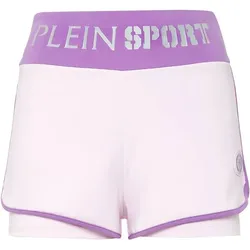 PLEIN SPORT Damen Shorts W Jogging Shorts, Lila, S