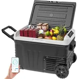 Tragbare Kompressor-Kühlbox - Auto-Kühlschrank/Gefrierbox - 35 L - 24 V DC - App-Steuerung - -20 bis 20 °C - Für Camping, Auto & Lkw