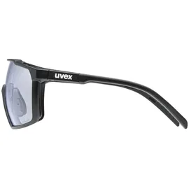 Uvex Mtn Perform S V Photochrome 1-3 Black Matt/Variomatic Mirror Blue