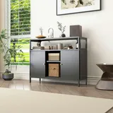 mein-regal Sideboard Mesh Schwarz - Gr.: onesize