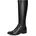 Hohe Stiefel mit Absatz aus Leder Elegant Schwarz Black Nappa 37