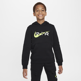 Nike Air Pullover-Fleece-Hoodie für ältere Kinder - Schwarz, XS
