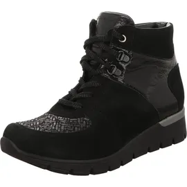 WALDLÄUFER Freizeit Schnürer schwarz, 626K82