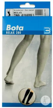 Bota Relax 280 Kniestützstrümpfe N5 Braun 1 Stück