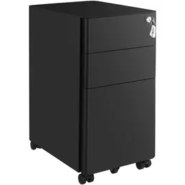 Songmics Aktenschrank 40 x 50 x 60 schwarz