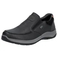 Rieker Slipper, Schlupfschuh, Outdoorschuh, Halbschuh mit RiekerTEX, schwarz