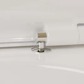 Hansgrohe EluPura S Wand-WC mit WC-Sitz Weiß spülrandlos