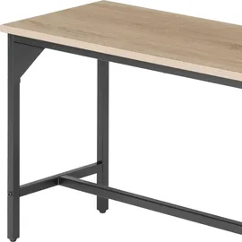 Tectake tectake® Sitzgruppe, 3-teilig, Industrial Style, mit höhenverstellbaren Kunststofffüßen