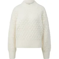 QS Strukturierter Pullover Beige XS