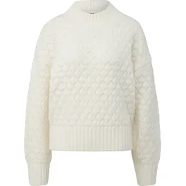 QS Strukturierter Pullover Beige XS