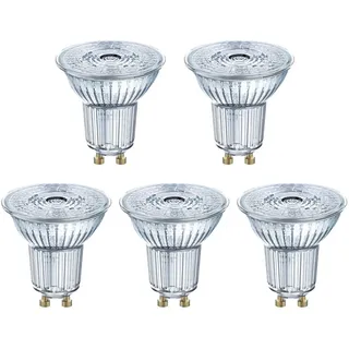 Osram LED-Reflektorlampe 5er Set GU10 PAR16 4,5W 3000K