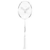 Victor Badmintonschläger Auraspeed 8100 A (ausgewogen/flexibel) weiss/blau - besaitet -
