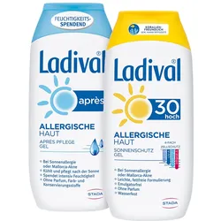 Sonnenset Allergie Ladival allerg. Haut, Gel, LSF 30 & Ladival allerg. Haut, Après Gel 1 Set