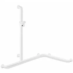 Duschhandlauf m. Br.H. (USA),S. 801 49 3/16x37 1/2x25 1/2 inch reinweiß