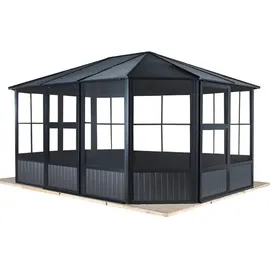 Sojag Charleston 3,84 x 3,84 m anthrazit