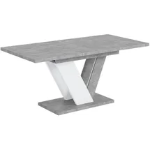 altdecor CLASI 120 - 160 x 80 x 75 cm Stone/White