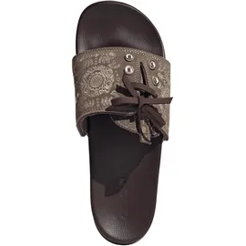 adidas Comfort Wiesn Badelatschen Earth Strata/Warm Sandstone/Shadow Brown 39