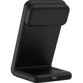 Crong Crong, 3-in-1 Qi Ladegerät iPhone/Watch/AirPods MagSpot, Schwarz - Schwarz