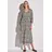 STREET ONE Midikleid Grafisch Beige 40
