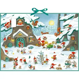 Coppenrath Verlag Wand-Adventskalender Im Wichtel-Winterwald