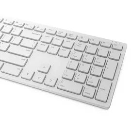 Dell KM5221W-WH-SPN Tastatur, Weiß, Schwarz, QWERTY-Tastatur, Spanisch