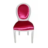 Casa Padrino Barock Esszimmer Stuhl Pink - Designer Stuhl - Luxus Qualität GH