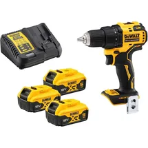 DeWalt DCD708P3T inkl. Koffer + 3 x 5 Ah