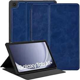 zinibri Hülle für Samsung Galaxy Tab A9 Plus/A9+ 5G Dunkelblau