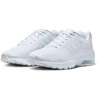 Sneaker NIKE SPORTSWEAR "Nike Air Max Invigor", Herren, Gr. 44,5, football grau, metallic silber, weiß, Synthetik, Textil, Schuhe Sneaker