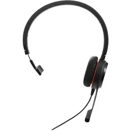 JABRA Evolve 30 II Mono Headset Schwarz - USB-C/A, UC-Version, Mikrofon mit Geräuschunterdrückung