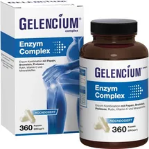 Heilpflanzenwohl GELENCIUM Enzym Complex hochdosiert mit Bromelain 360 St.