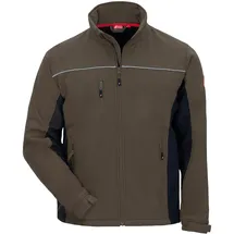 Nitras MOTION TEX LIGHT, Softshelljacke, braun / 4XL
