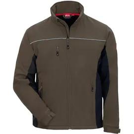 Nitras MOTION TEX LIGHT, Softshelljacke, braun / 4XL