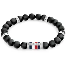 Tommy Hilfiger BEADS Armband Edelstahl/Emaille blau/rot/schwarz 2790712 Größe 18