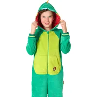 OppoSuits Dinosaurier Onesie für Kinder (158, 164, 170, 176)