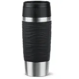 Emsa Travel Mug Waves schwarz 0,36 l
