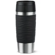 Emsa Travel Mug Waves schwarz 0,36 l