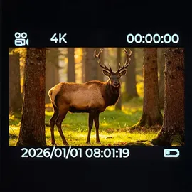 casativo-tech 4K-UHD-Wildkamera Bunt