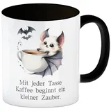 speecheese Kaffeetasse 0,33 l Schwarz