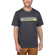 CARHARTT RELAXED S/S LOGO GRAPHIC T-Shirt, grau, Größe S