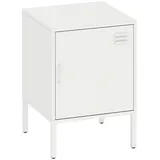 Homcom Nachtschrank 40 x 40 x 56 cm Weiß