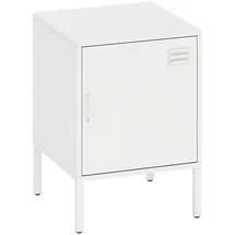 Homcom Nachtschrank 40 x 40 x 56 cm Weiß
