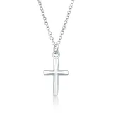 Elli Kette mit Anhänger Kreuz Filigran Silber 925