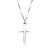 Elli Kette mit Anhänger Kreuz Filigran Silber 925