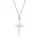 Elli Kette mit Anhänger Kreuz Filigran Silber 925