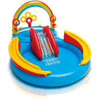 Intex Play Center Rainbow Ring 297 x 193 x 135 cm mit Rutsche