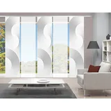 Vision »BEXON«, (5 St.), SET,SCHIEBEVORHANG,BAMBUS,DIGITALDRUCK