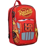 Vadobag Disney 760-8462 Piston Cup Champion Cars Lightning McQueen 3D Rucksack, 31 cm