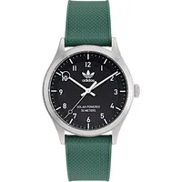 Quarzuhr ADIDAS ORIGINALS "AOST235432I" Armbanduhren grün (dunkelgrün) Herren Quarzuhren