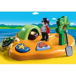 Playmobil 1.2.3 Pirateninsel 9119